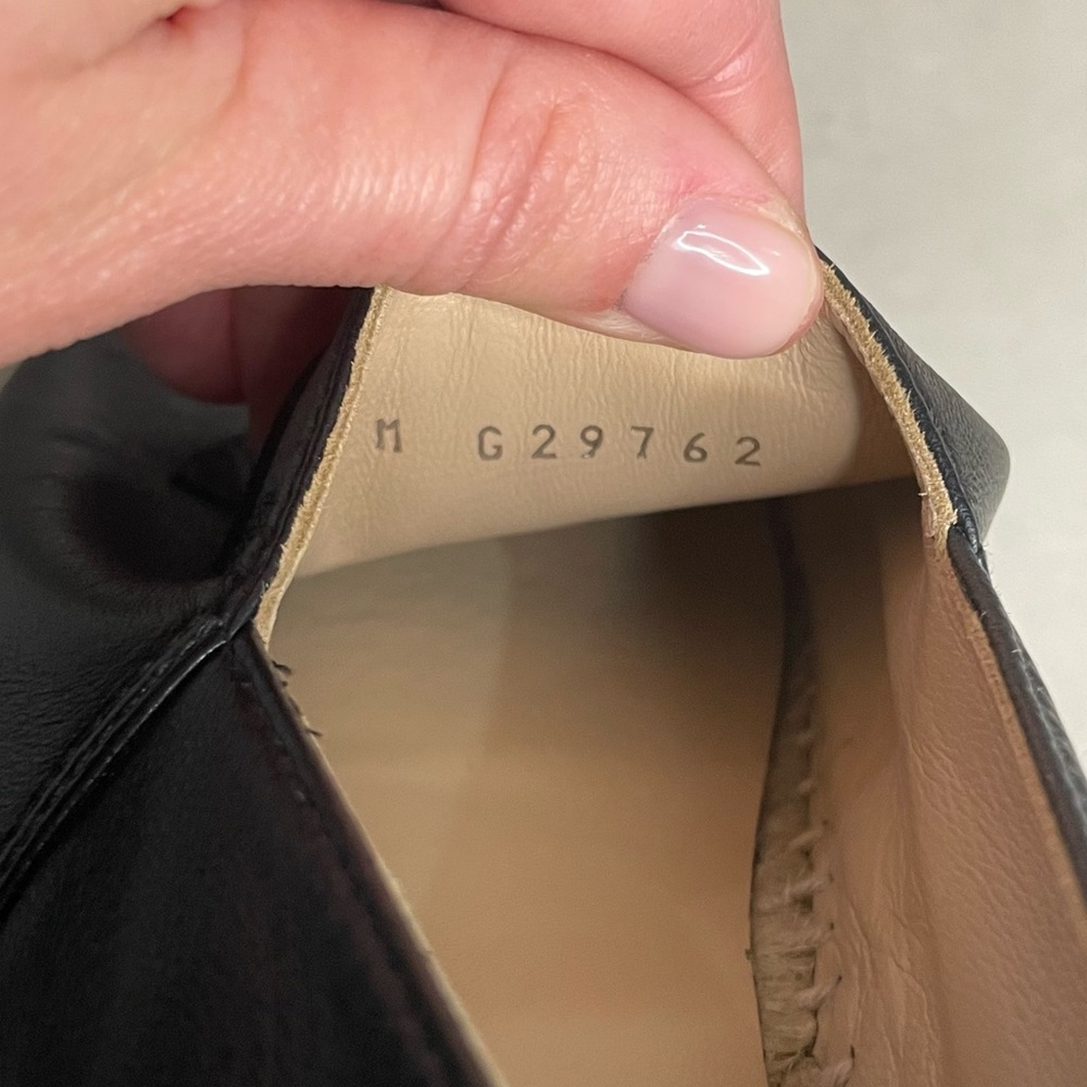Chanel Black Leather Espadrilles Size 37 G29762 - Picture 15 of 16
